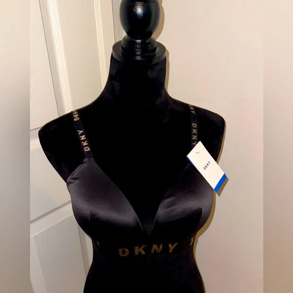 DKNY SATIN BRALETTE - Picture 4 of 6